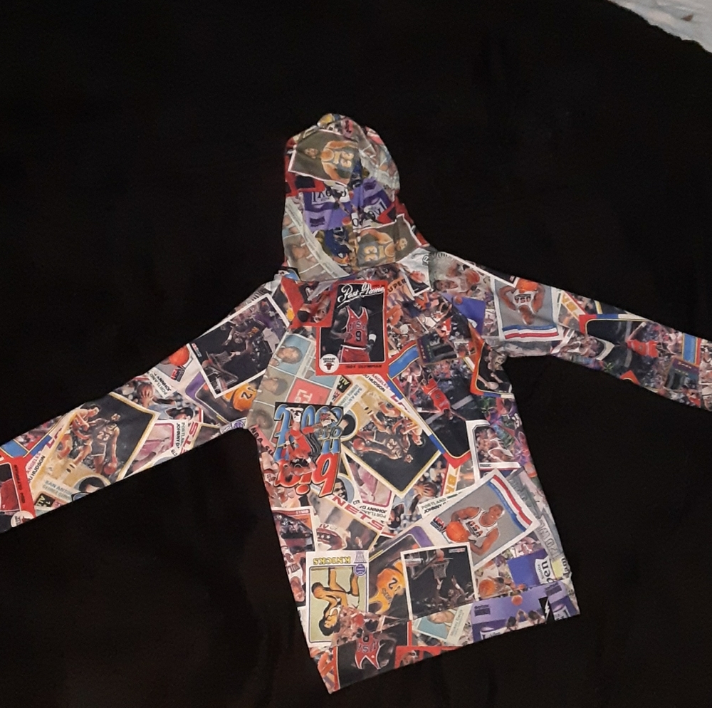 Post-game NBA basketball card all-over print - Picture 10 of 11